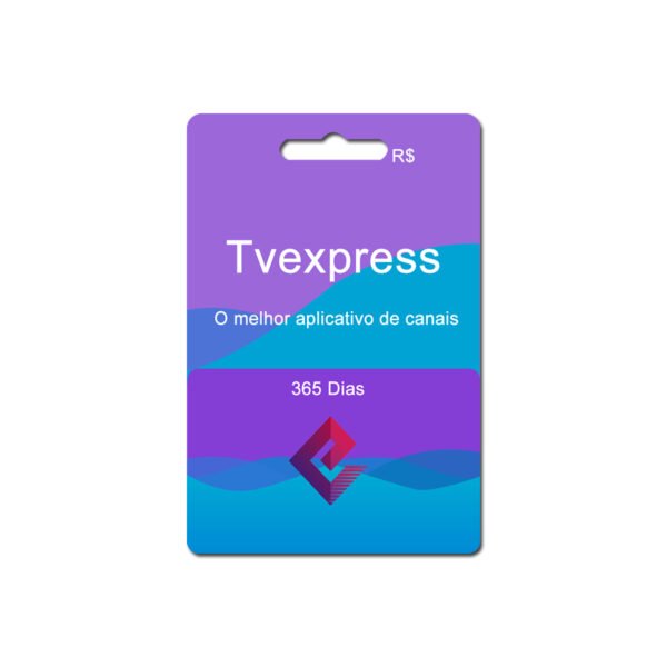 Gift card Recarga Tvexpress 365 Dias
